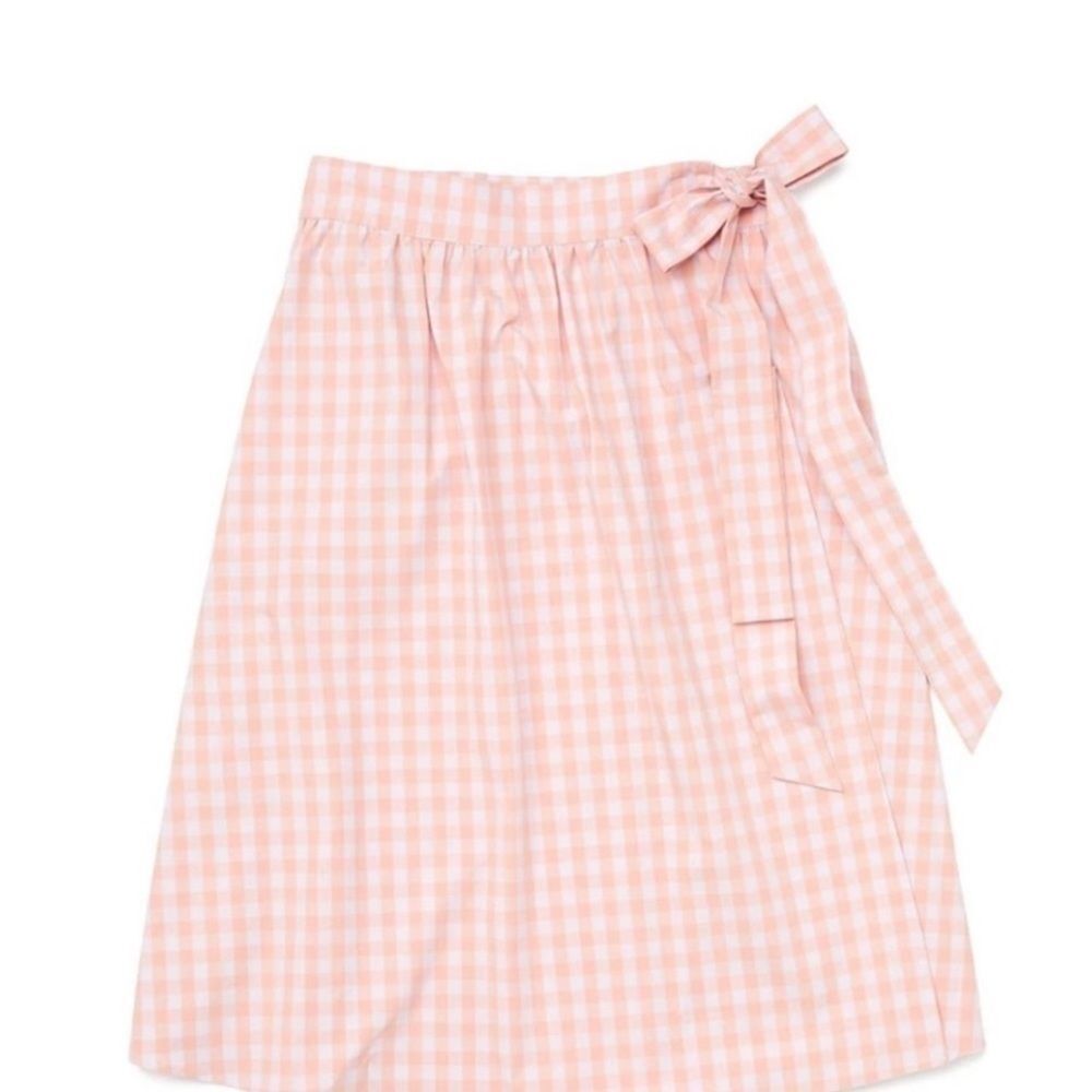 Ban.do Easy Skirt Gingham Picnic Plaid. NWOT  Cottage Core Size L